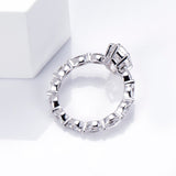 Mackenzie - Marquise on Marquise Band Moissanite Engagement Ring