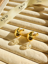 Citrine Tear Drop Earrings