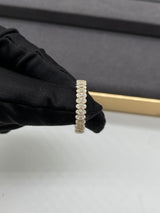 Olivia - Oval Eternity Moissanite Wedding Band