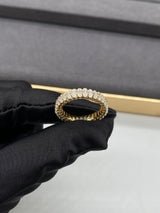 Olivia - Oval Eternity Moissanite Wedding Band