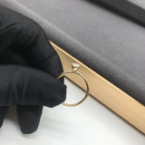 Natalie - Oval Solitaire Moissanite Engagement Ring