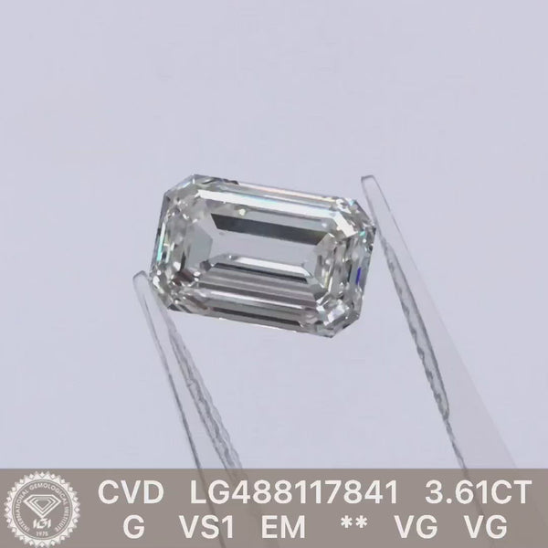 Lab Grown Diamond Emerald LG488117841