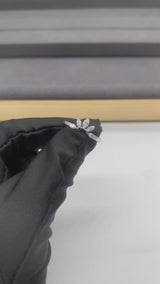 Luna - Tiara Guard Moissanite Wedding Band