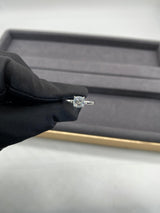 Natalie - Cushion Cut Moissanite Solitaire Engagement Ring
