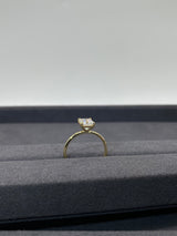 Natalie - Radiant Cut Moissanite Solitaire Engagement Ring